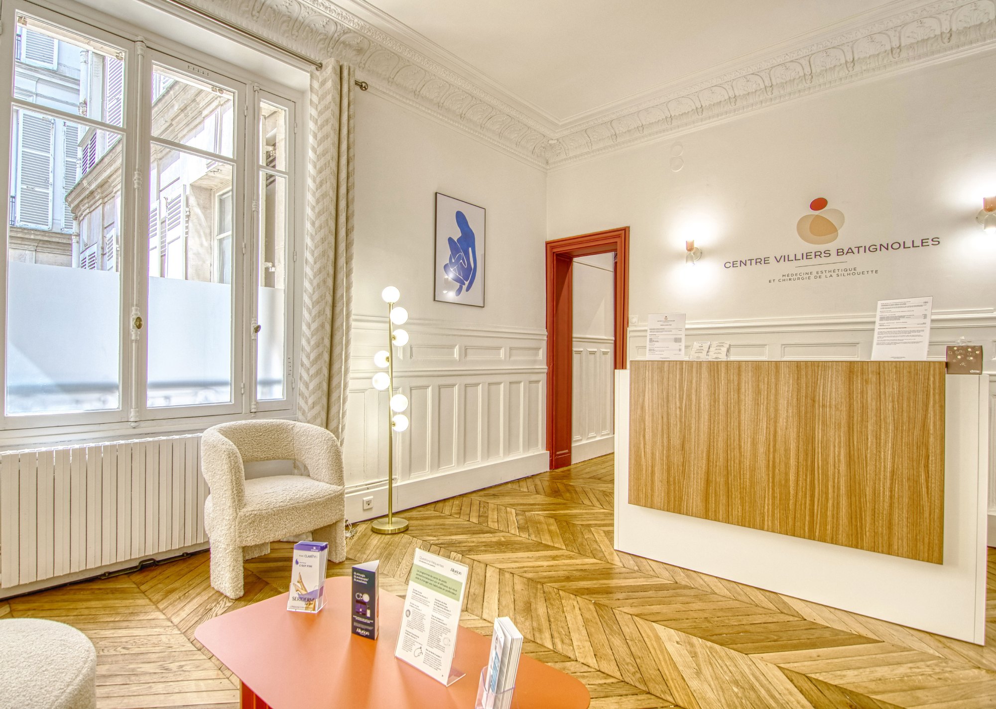 Salle d accueil du centre villiers batignolles - parcours patient | Centre Villiers Batignolles Paris